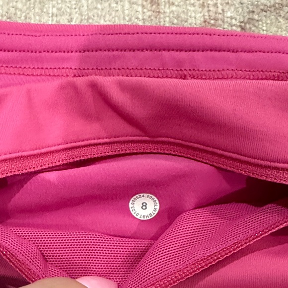 Women's Sonic Pink Speed Up High-Rise 4” shorts - Picture 3 of 4